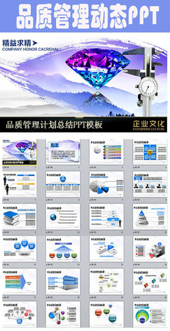 品質管理ppt模板_品質管理ppt素材_品質管理ppt背景_紅動中國